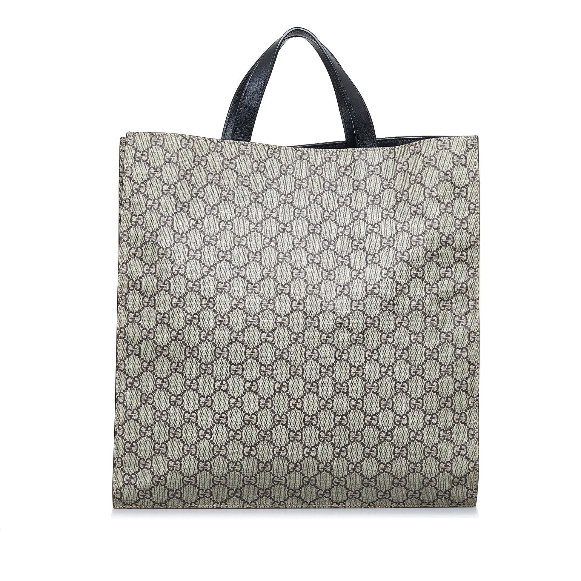 Gucci GG Supreme Web Animalier Satchel (SHG-aiiY9A)