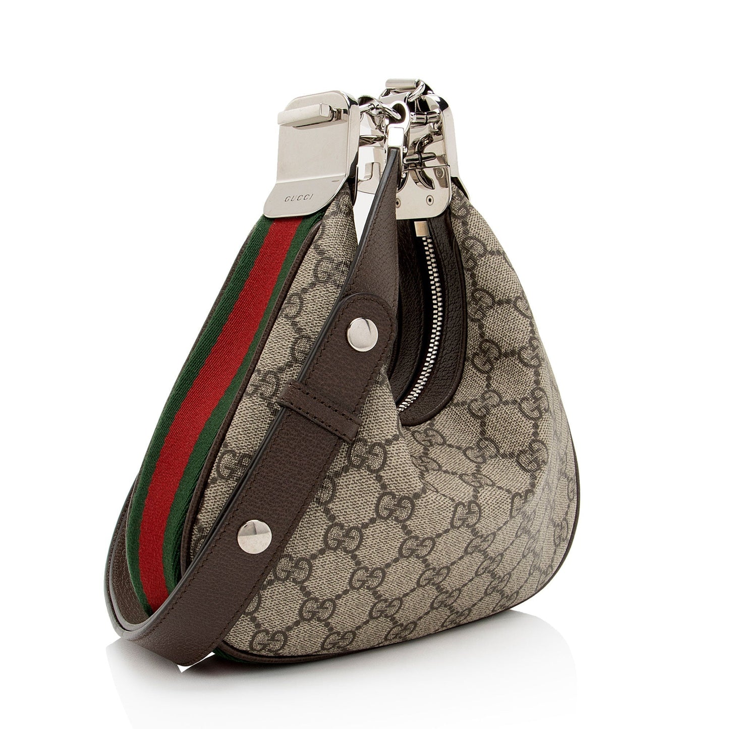 Gucci Nylon Leather Canvas Crossbody