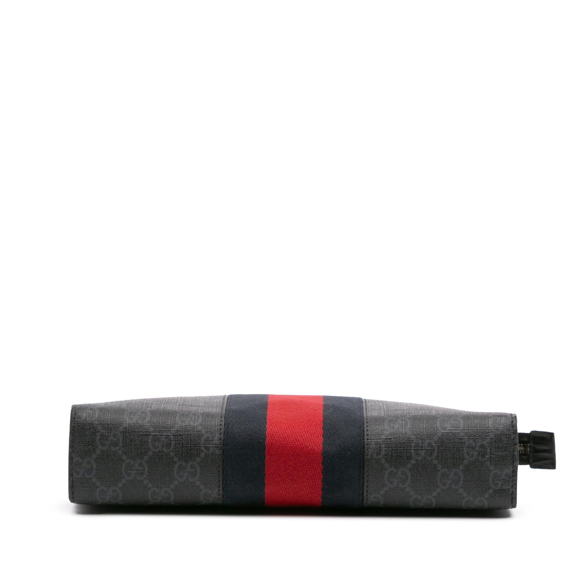 Gucci GG Supreme Web Clutch