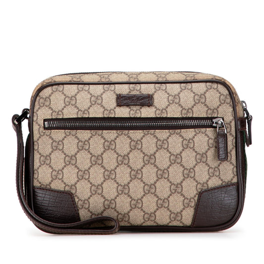 Gucci GG Supreme Web Clutch