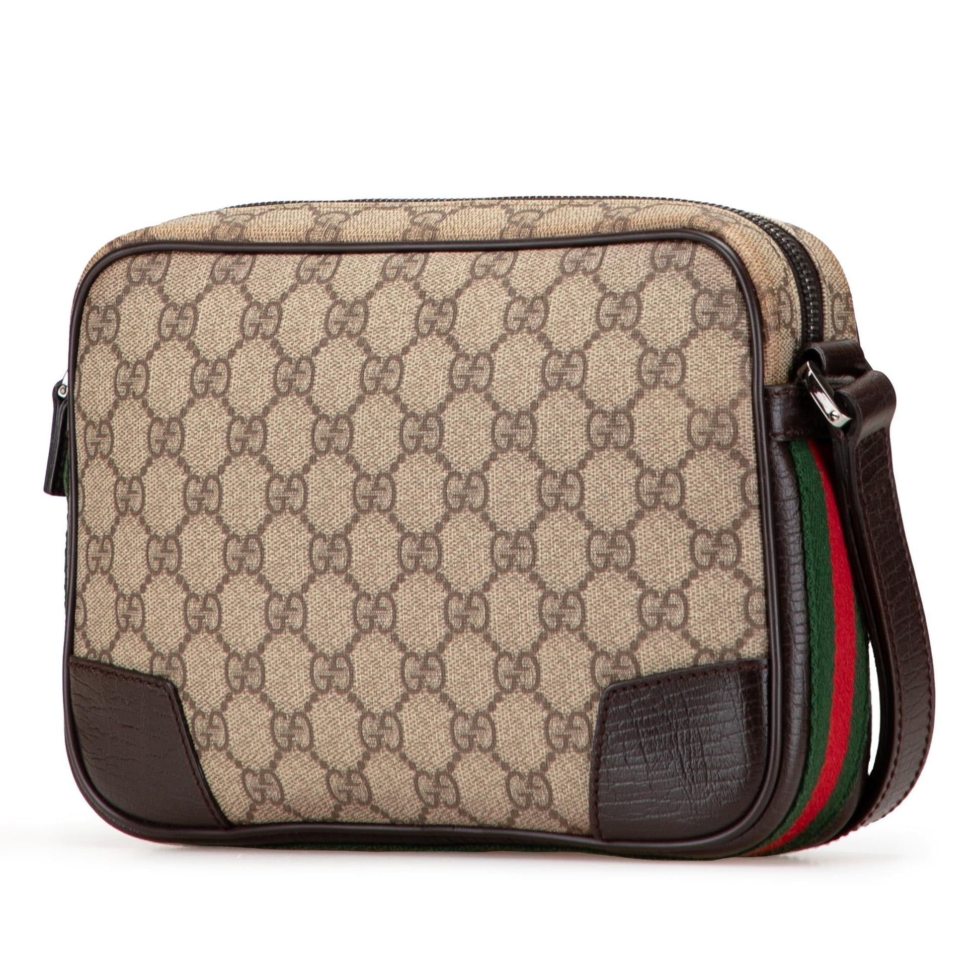 Gucci GG Supreme Web Clutch