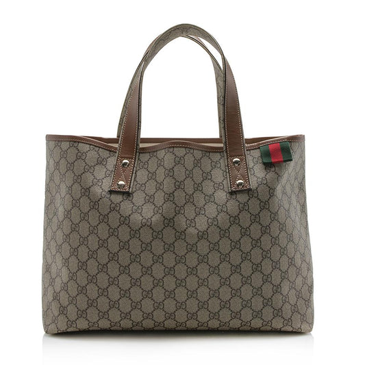 Gucci GG Supreme Monogram Tote Style 34