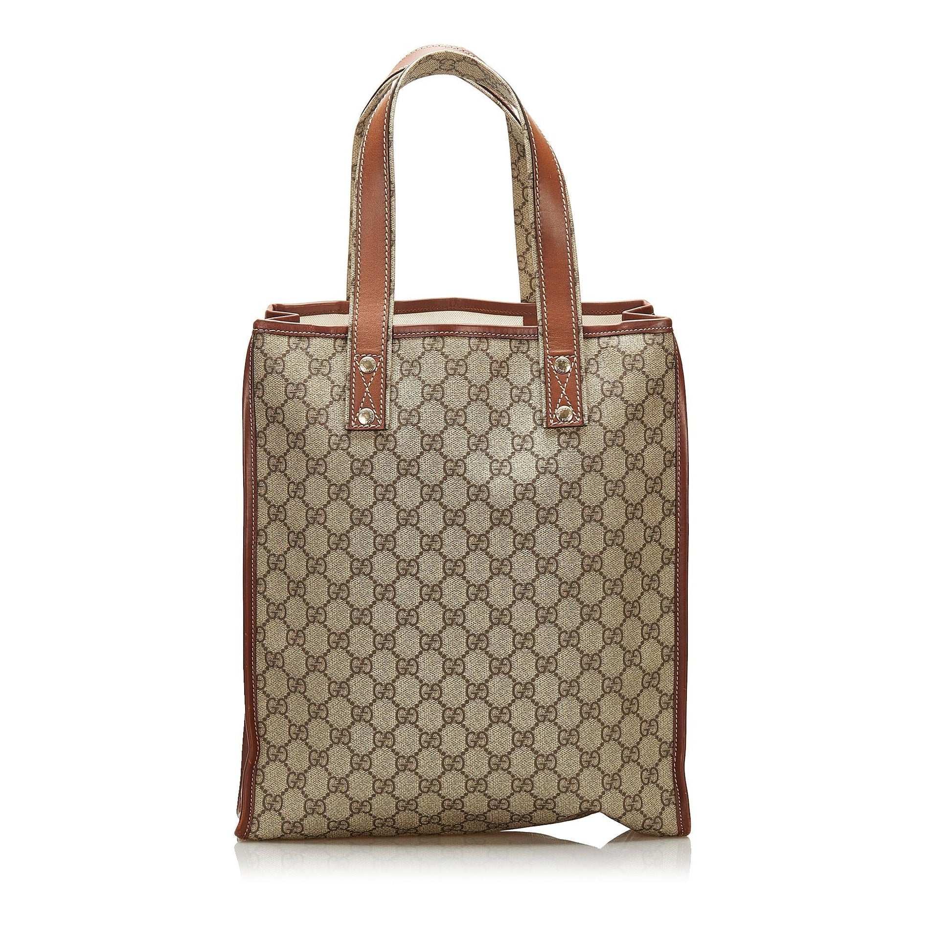 Gucci GG Supreme Canvas Tote Style 21