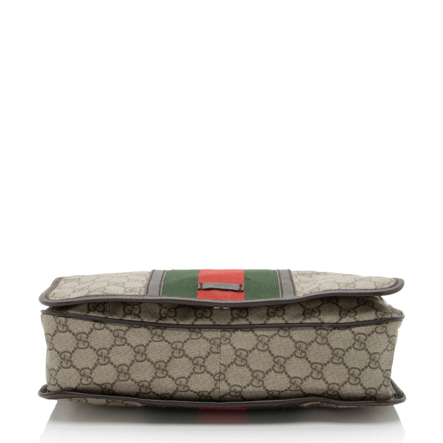 Gucci Nylon Leather Canvas Shoulder Bag