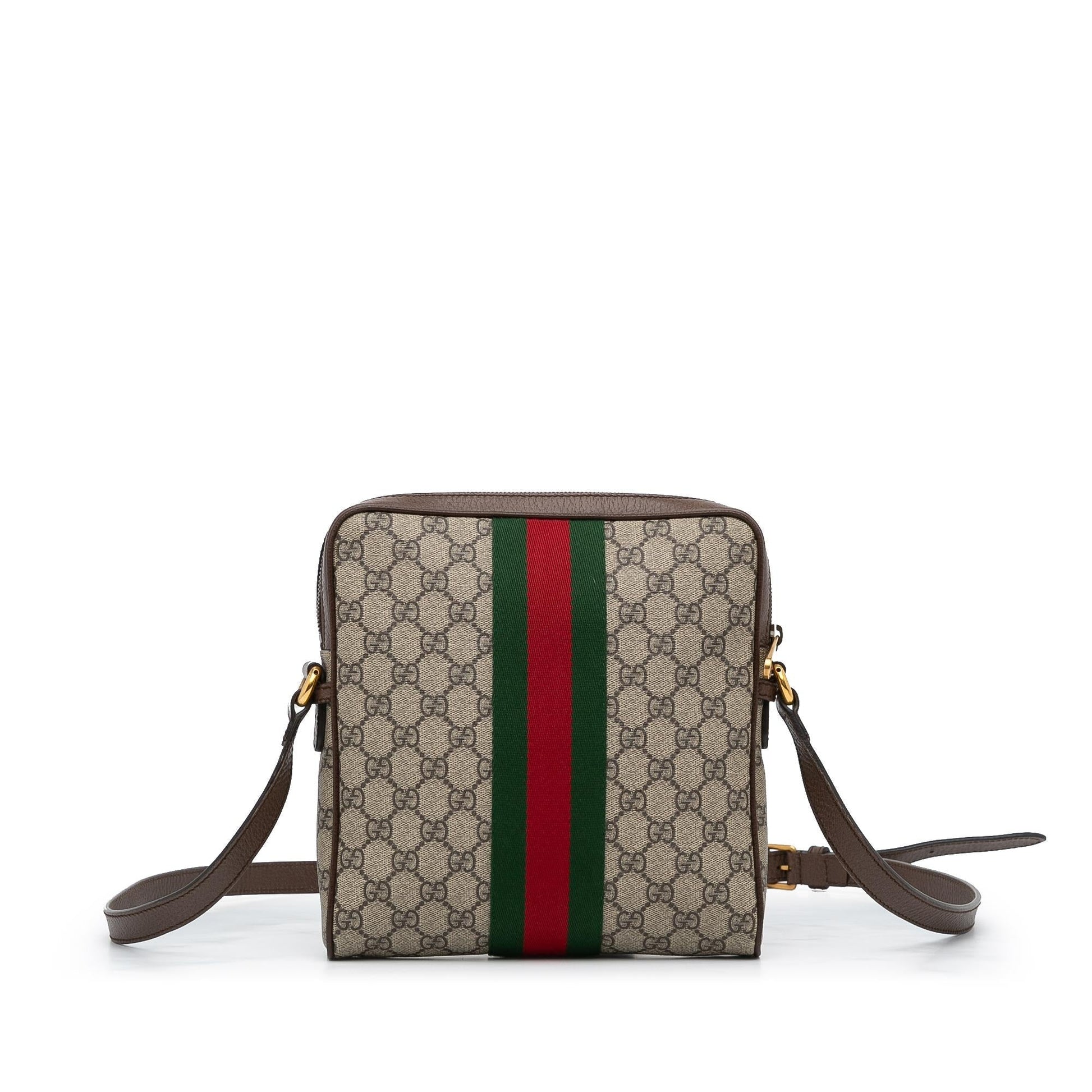 Gucci GG Supreme Web Ophidia Crossbody (SHG-vmiEpP)