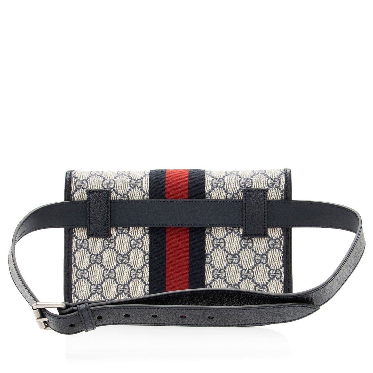 Gucci Nylon Leather Canvas Shoulder Bag