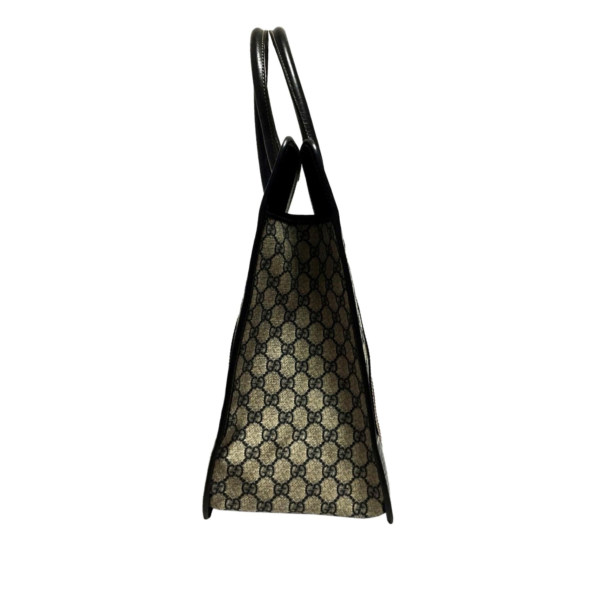 Gucci GG Supreme Web Tote Bag (SHG-32115)