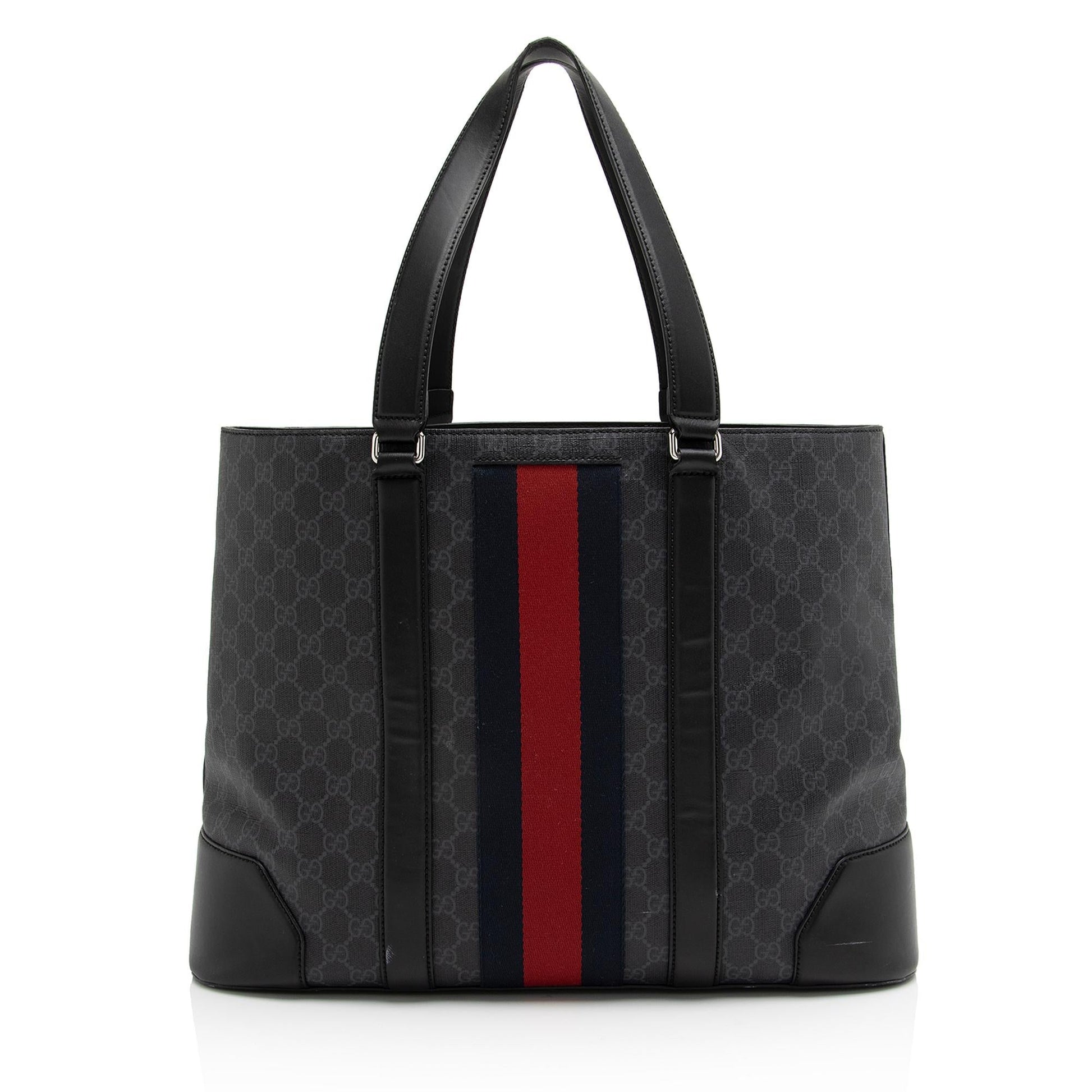 Gucci GG Supreme Web Tote (SHF-23022)