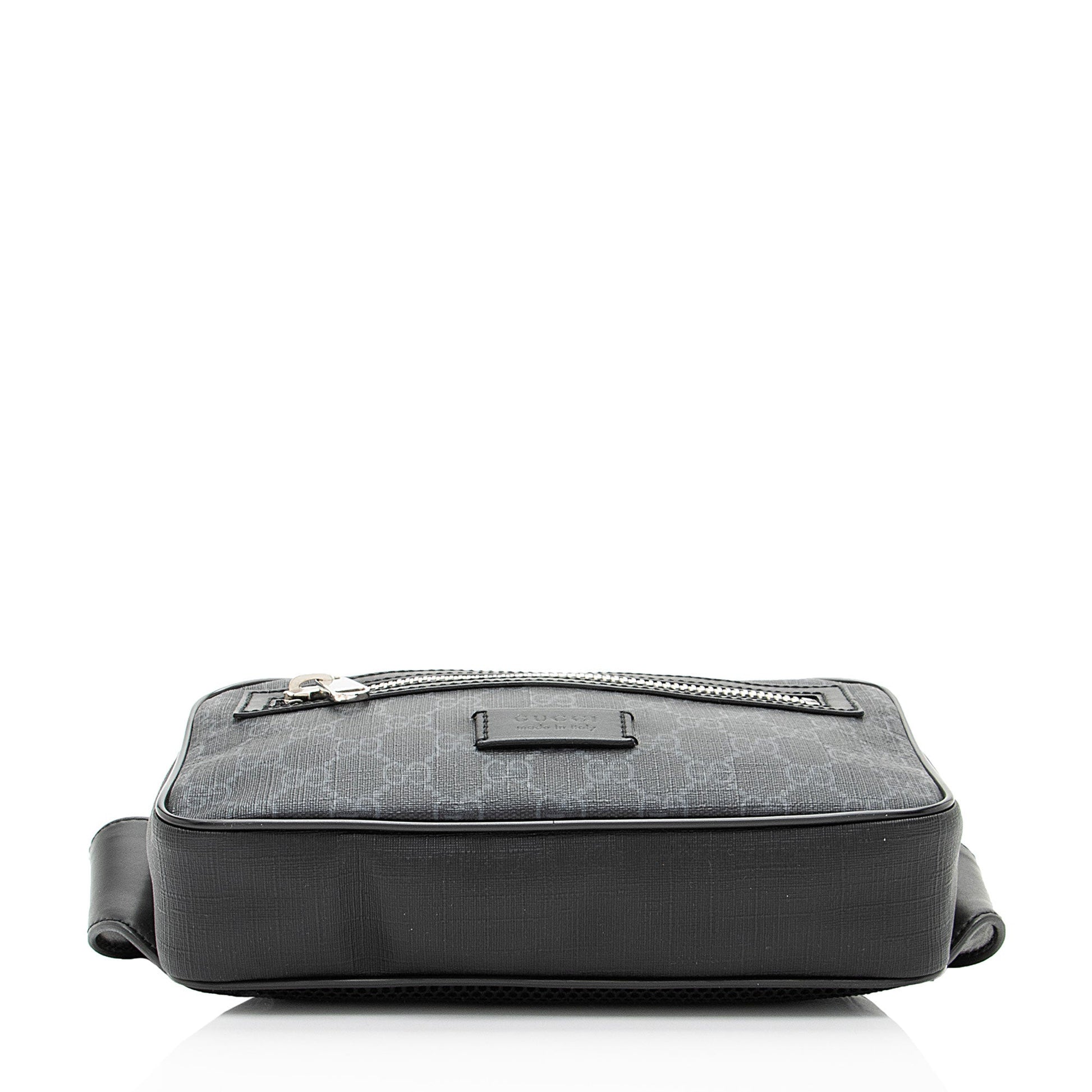 Gucci GG Supreme Web Zip Belt Bag