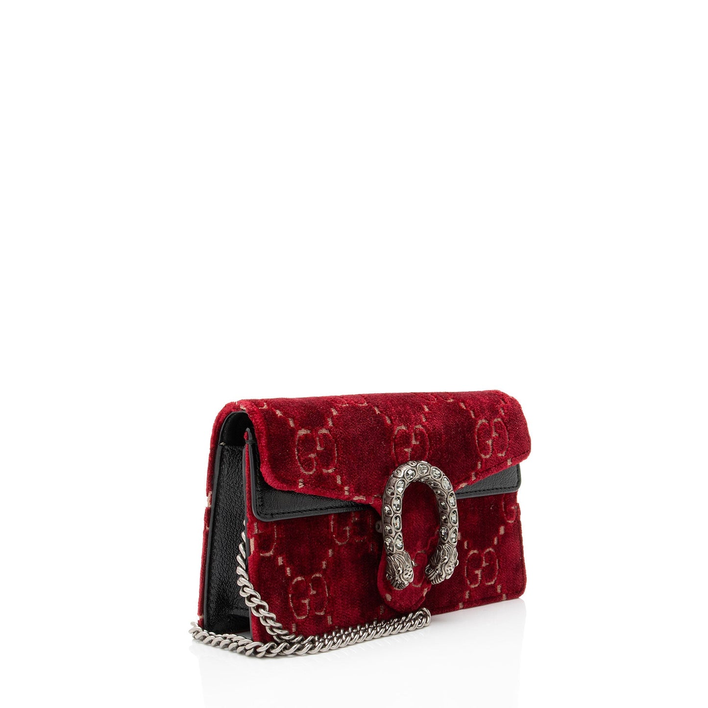 Gucci GG Velvet Crystal Dionysus Mini Shoulder Bag