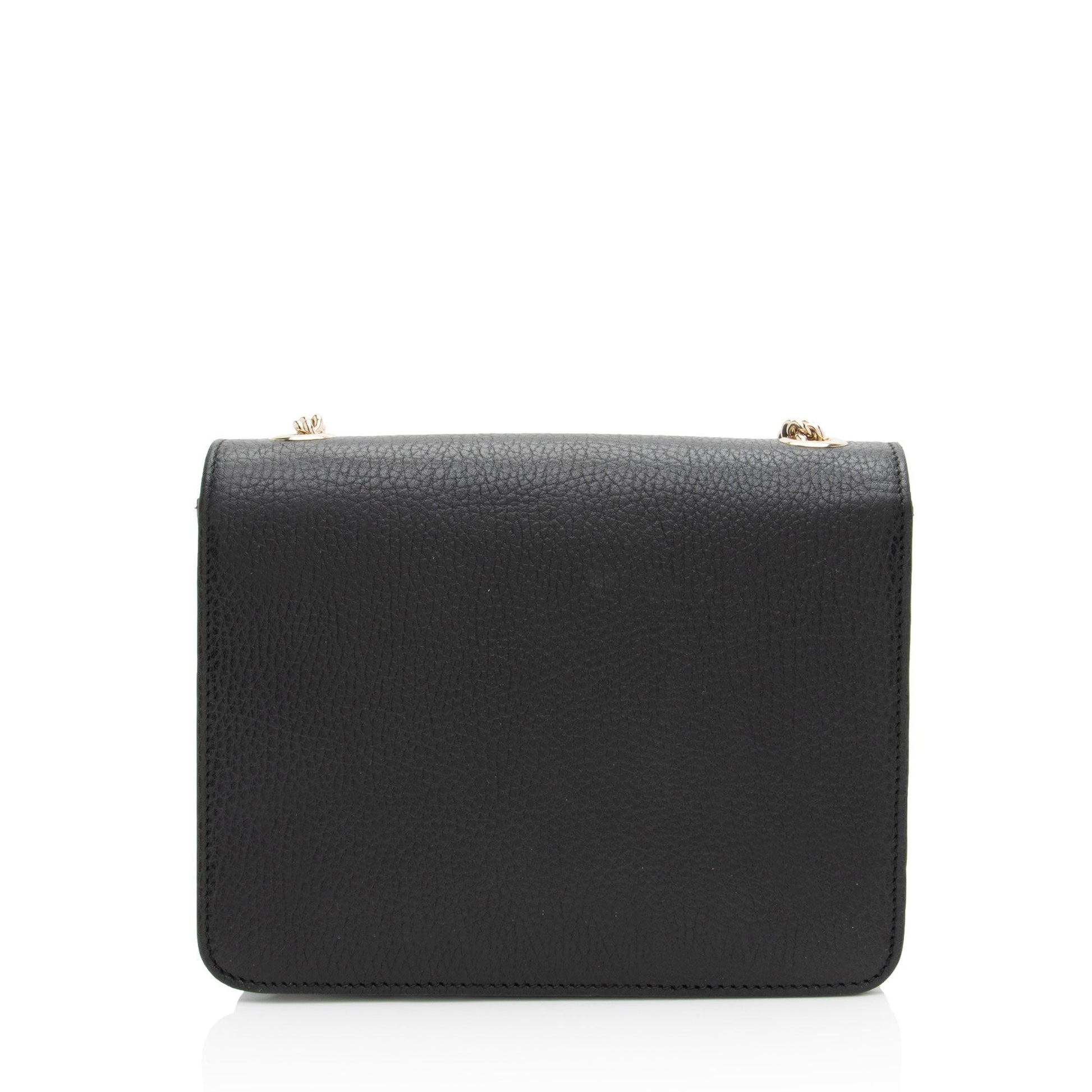 Gucci Grained Calfskin Interlocking G Small Shoulder Bag
