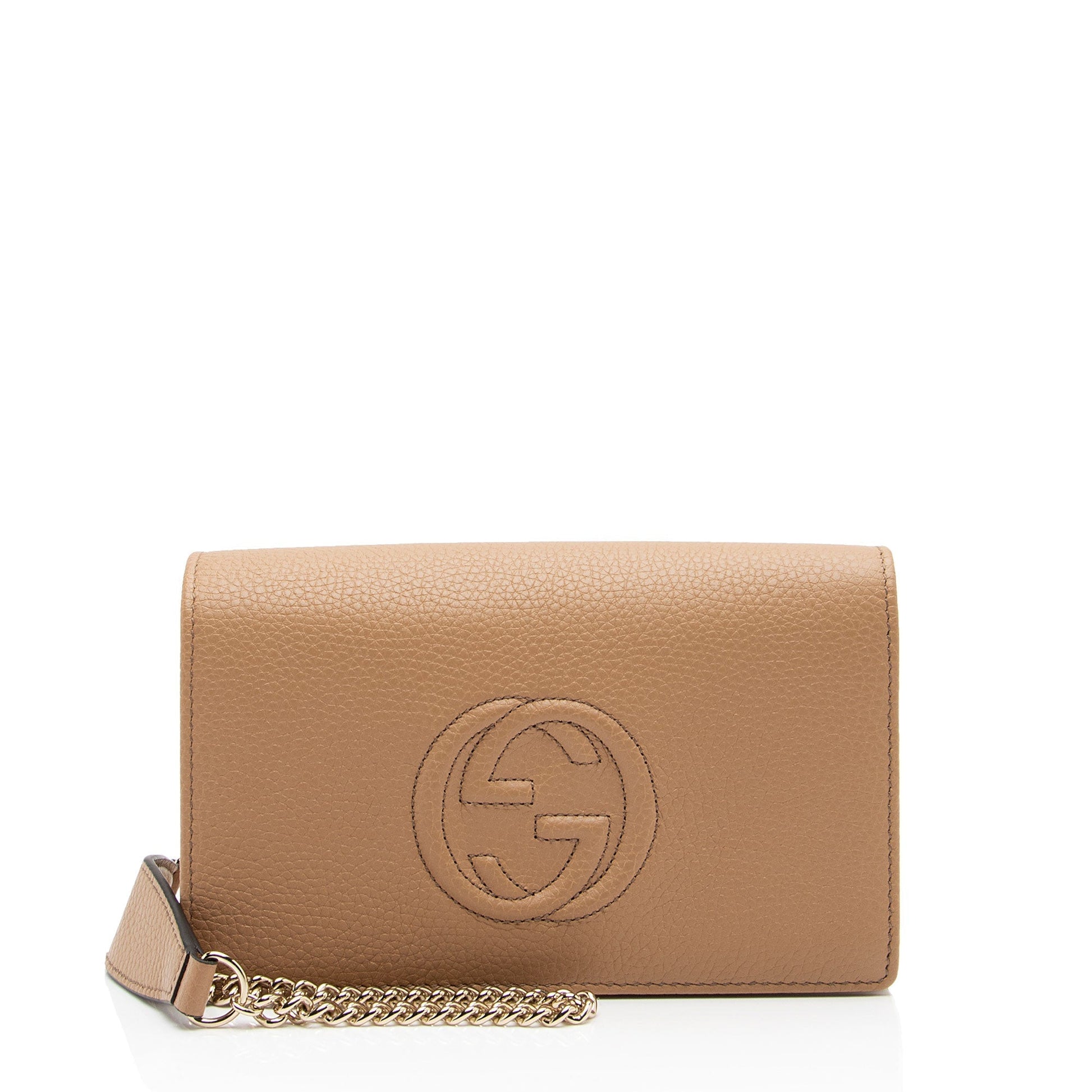 Gucci Chain Leather Crossbody