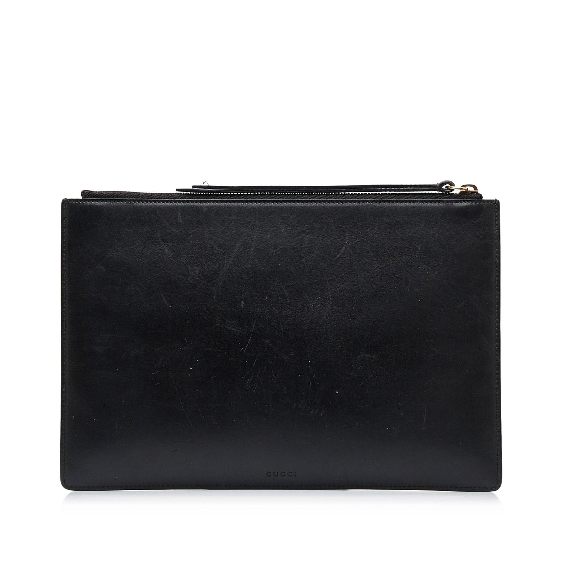 Gucci Monogram Leather Crossbody