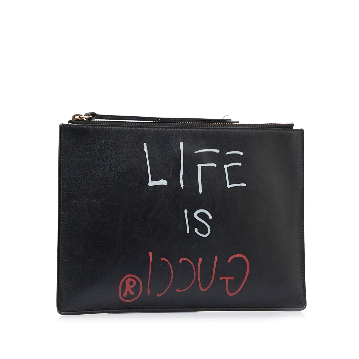 Gucci Monogram Leather Crossbody