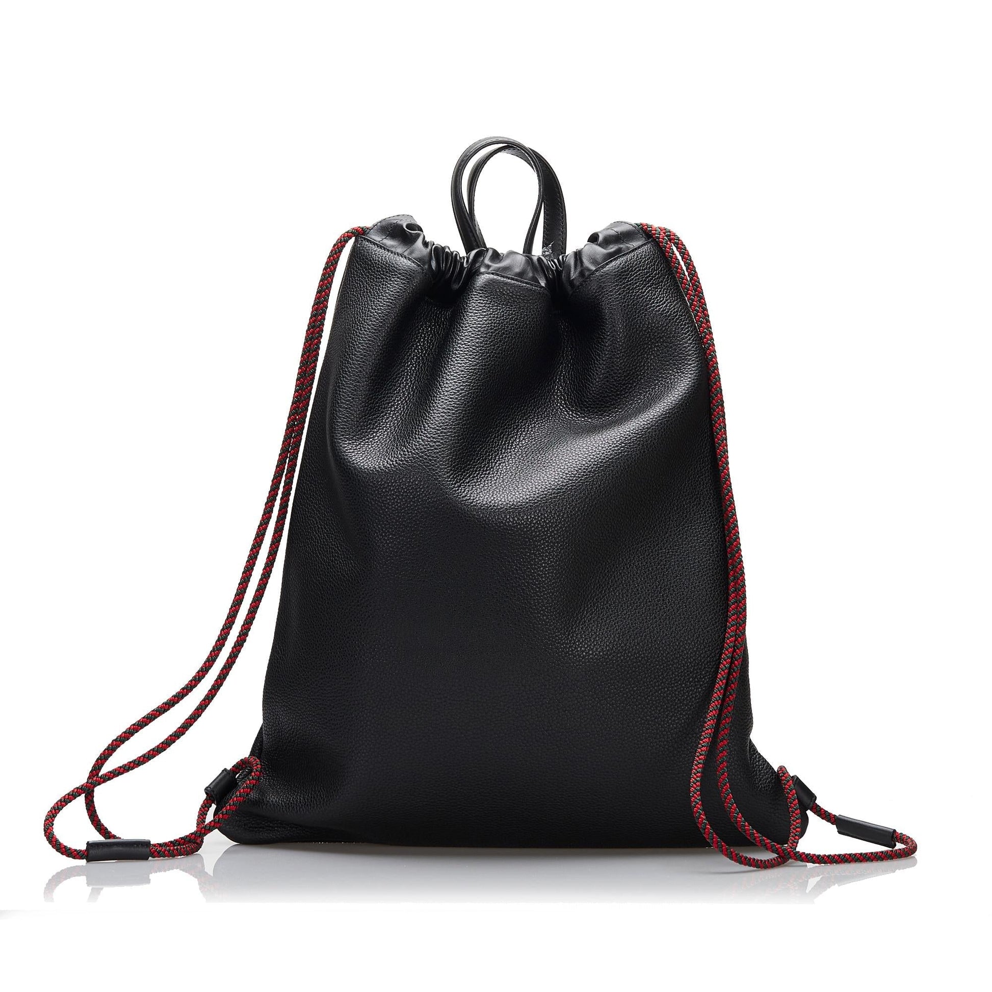 Gucci Gucci Logo Drawstring Backpack (SHG-iZwaga)