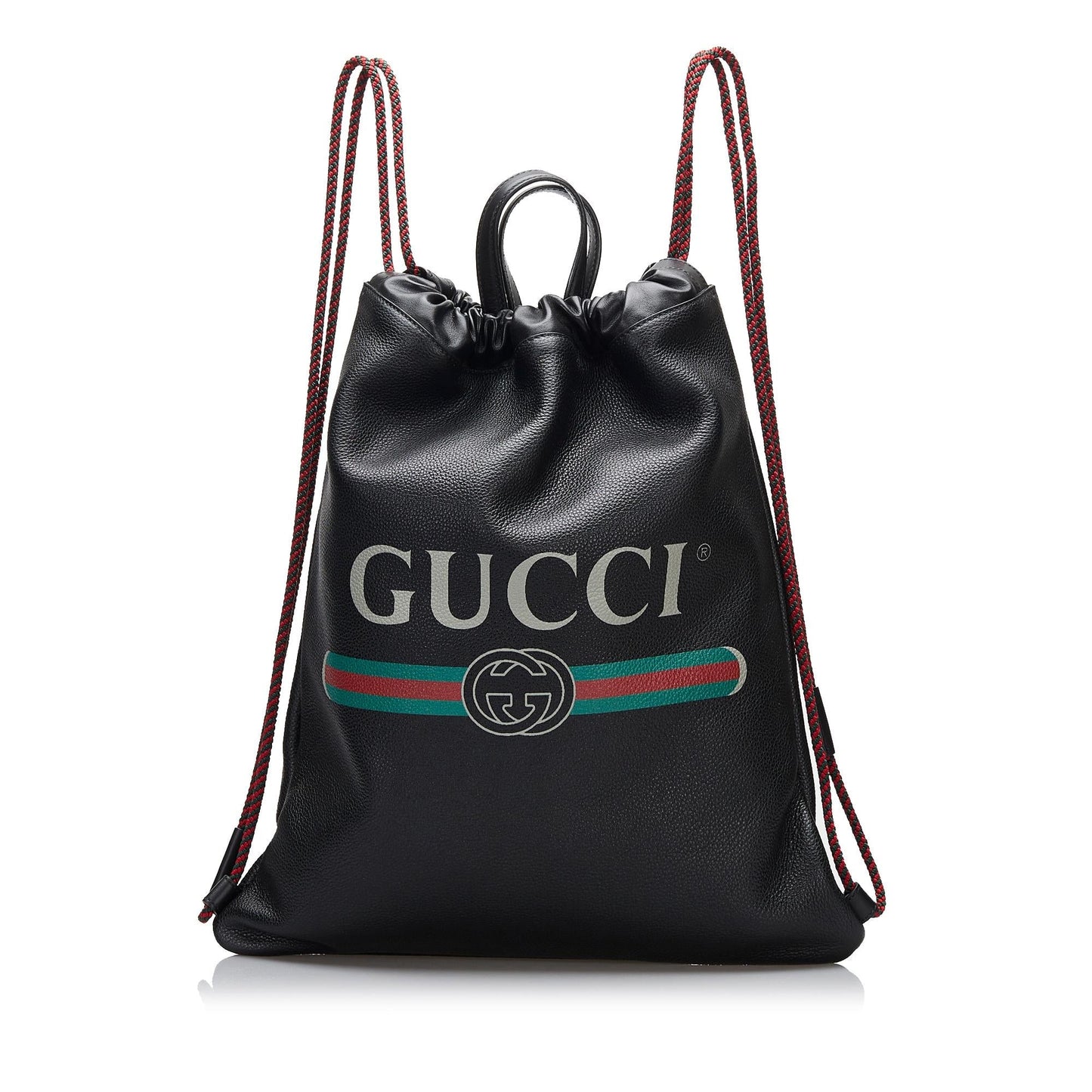 Gucci Gucci Logo Drawstring Backpack (SHG-iZwaga)