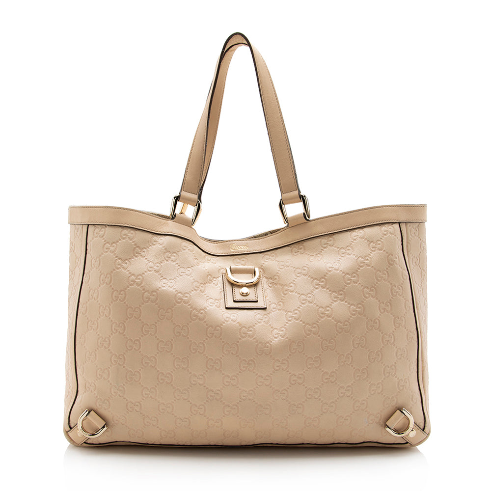 Gucci Abbey Leather Tote