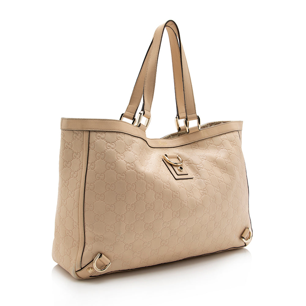 Gucci Abbey Leather Tote