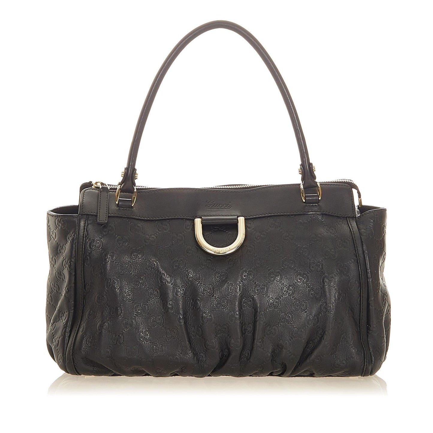 Gucci Guccissima Abbey D-Ring Shoulder Bag (SHG-31680)
