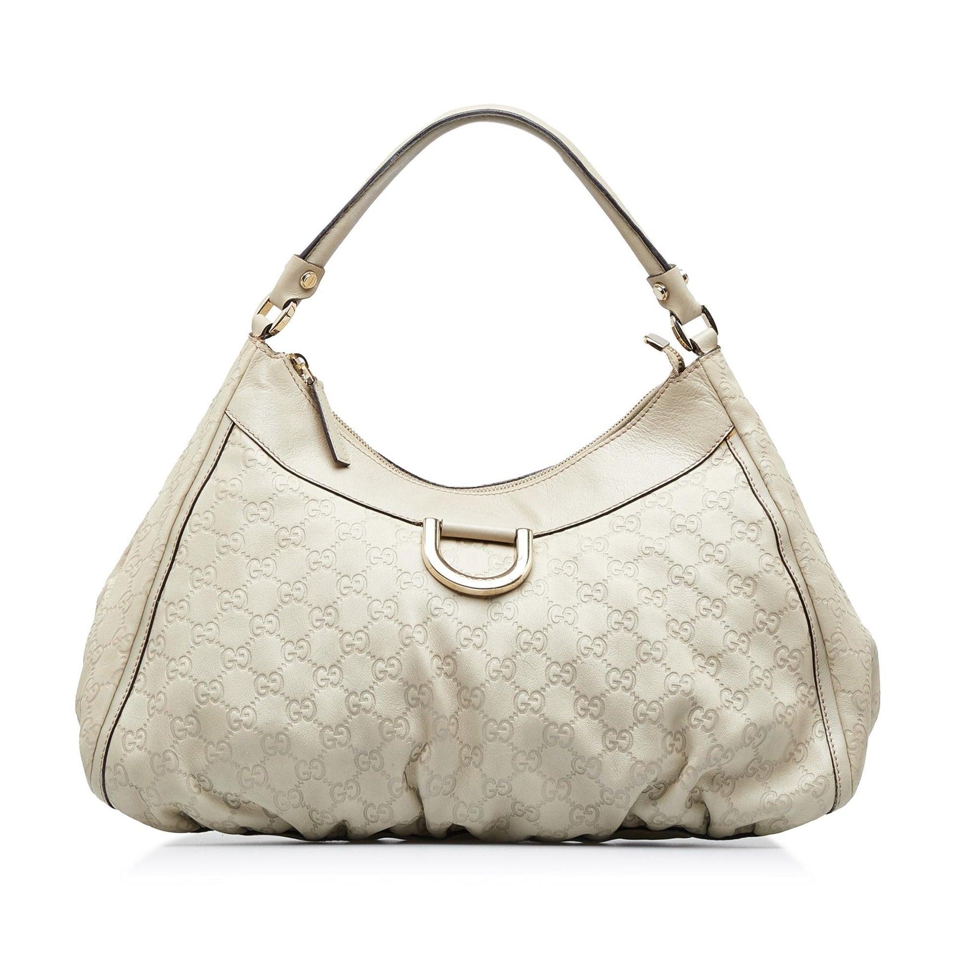 Gucci Guccissima Abbey D-Ring Shoulder Bag (SHG-mTplnY)