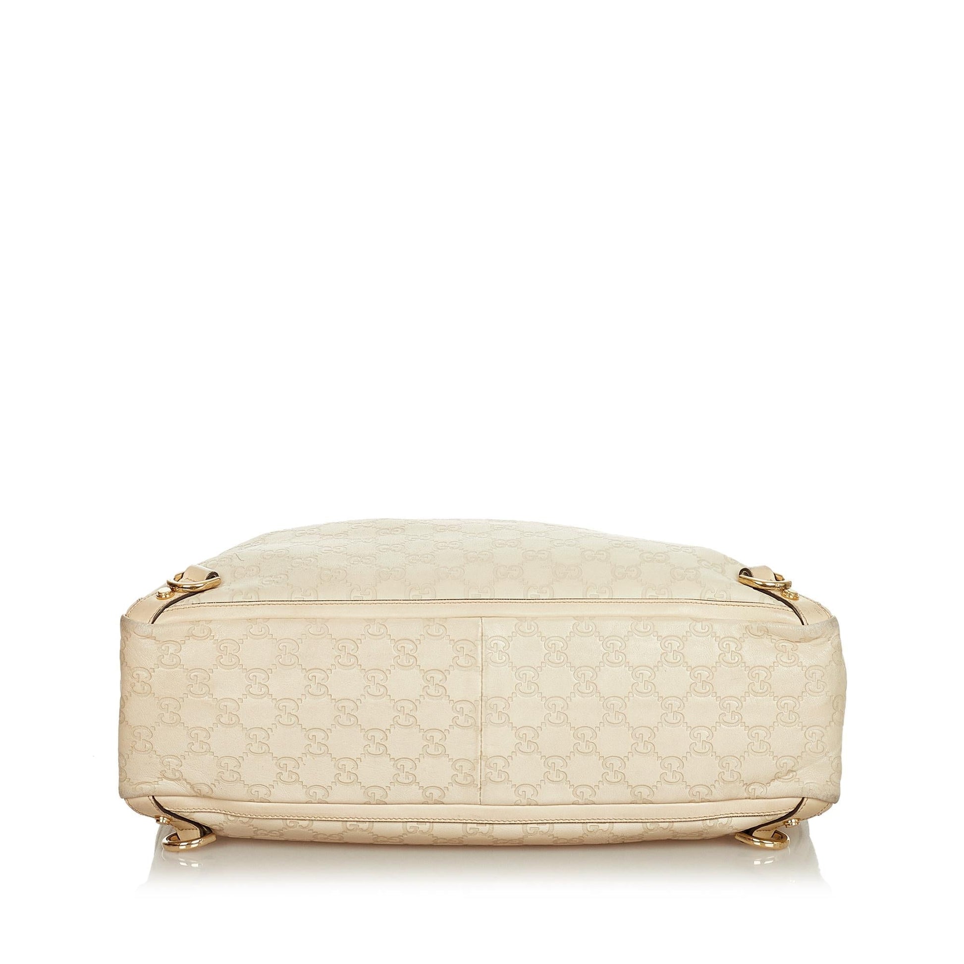 Gucci Guccissima Abbey D-Ring Tote Bag (SHG-31868)