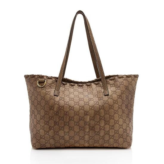 Gucci Bamboo Leather Tote Style 6