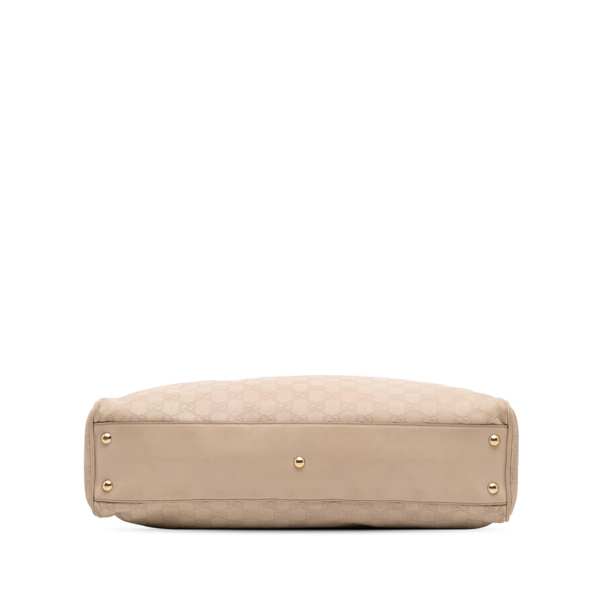 Gucci Guccissima Braided Peggy Tote