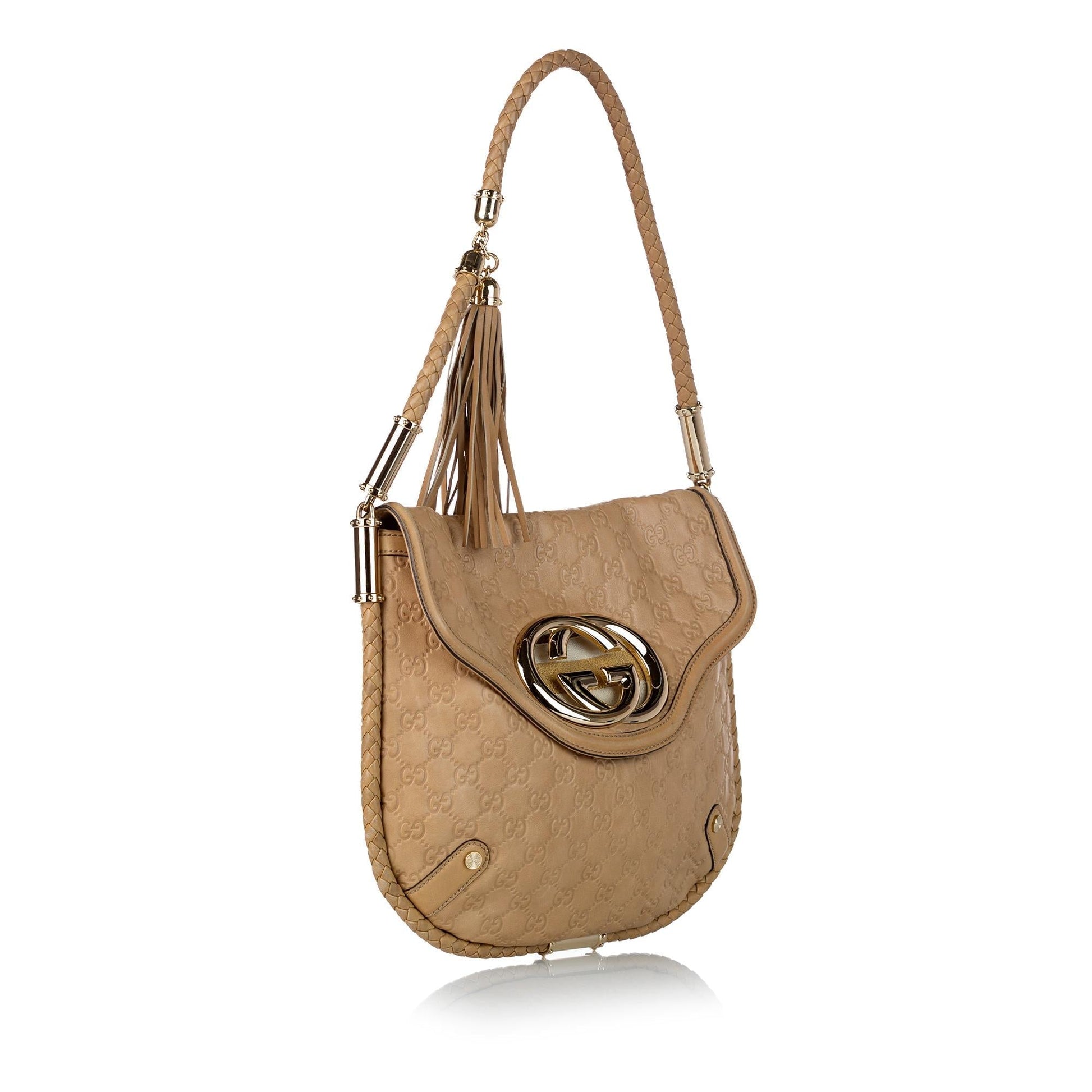 Gucci Guccissima Britt Shoulder Bag (SHG-30682)