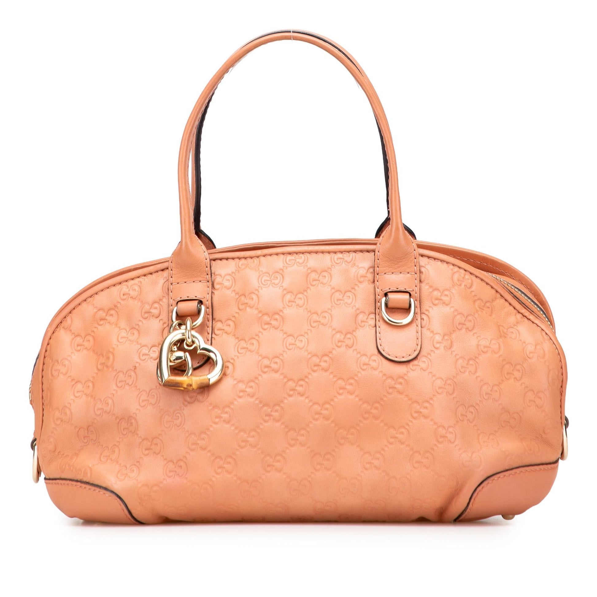 Gucci Guccissima Heart Bit Satchel