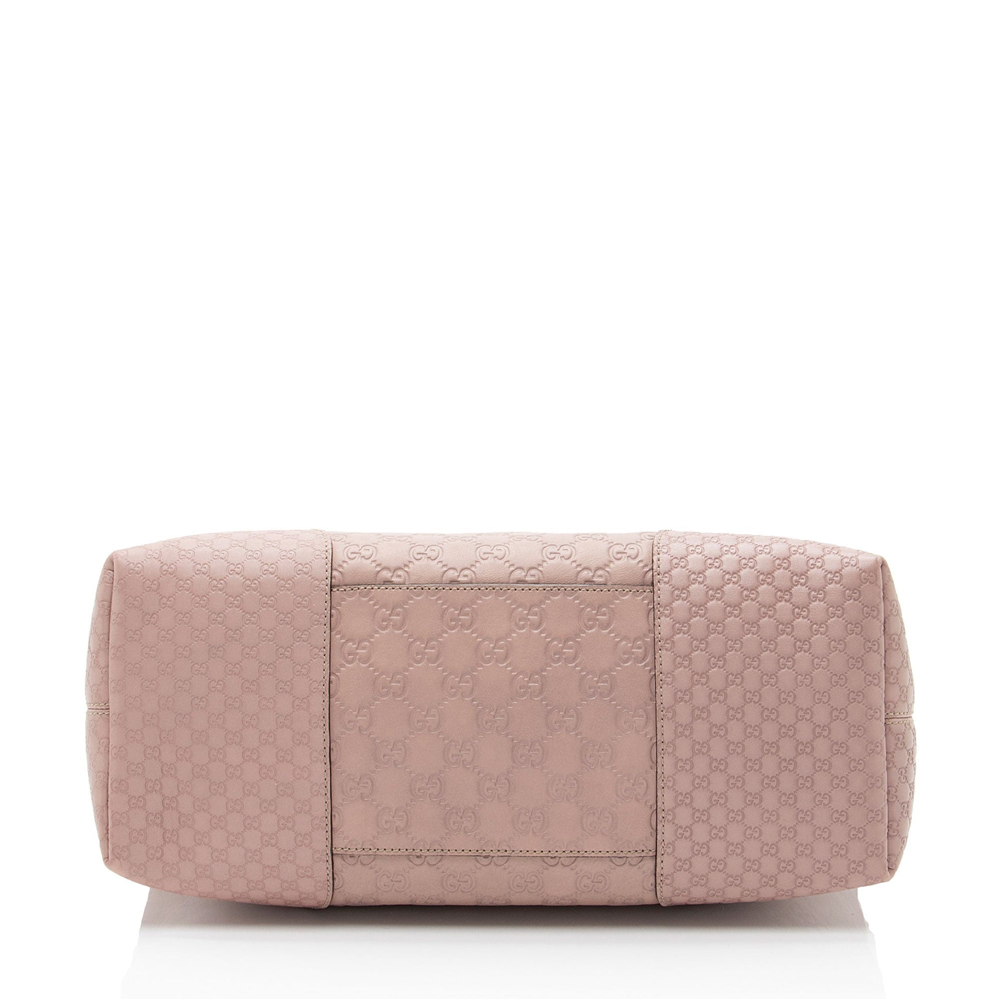Gucci Guccissima Leather Bree Fold Over Medium Tote