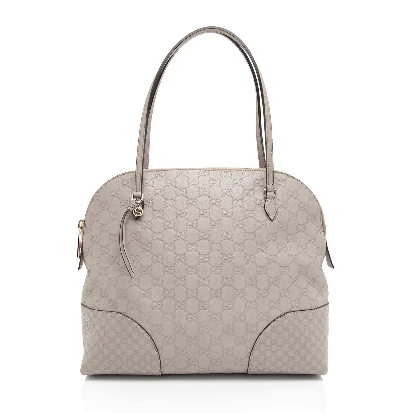 Gucci Leather Canvas Shoulder Bag