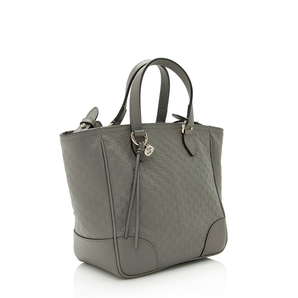 Gucci Guccissima Leather Bree Small Tote (SHF-21732)