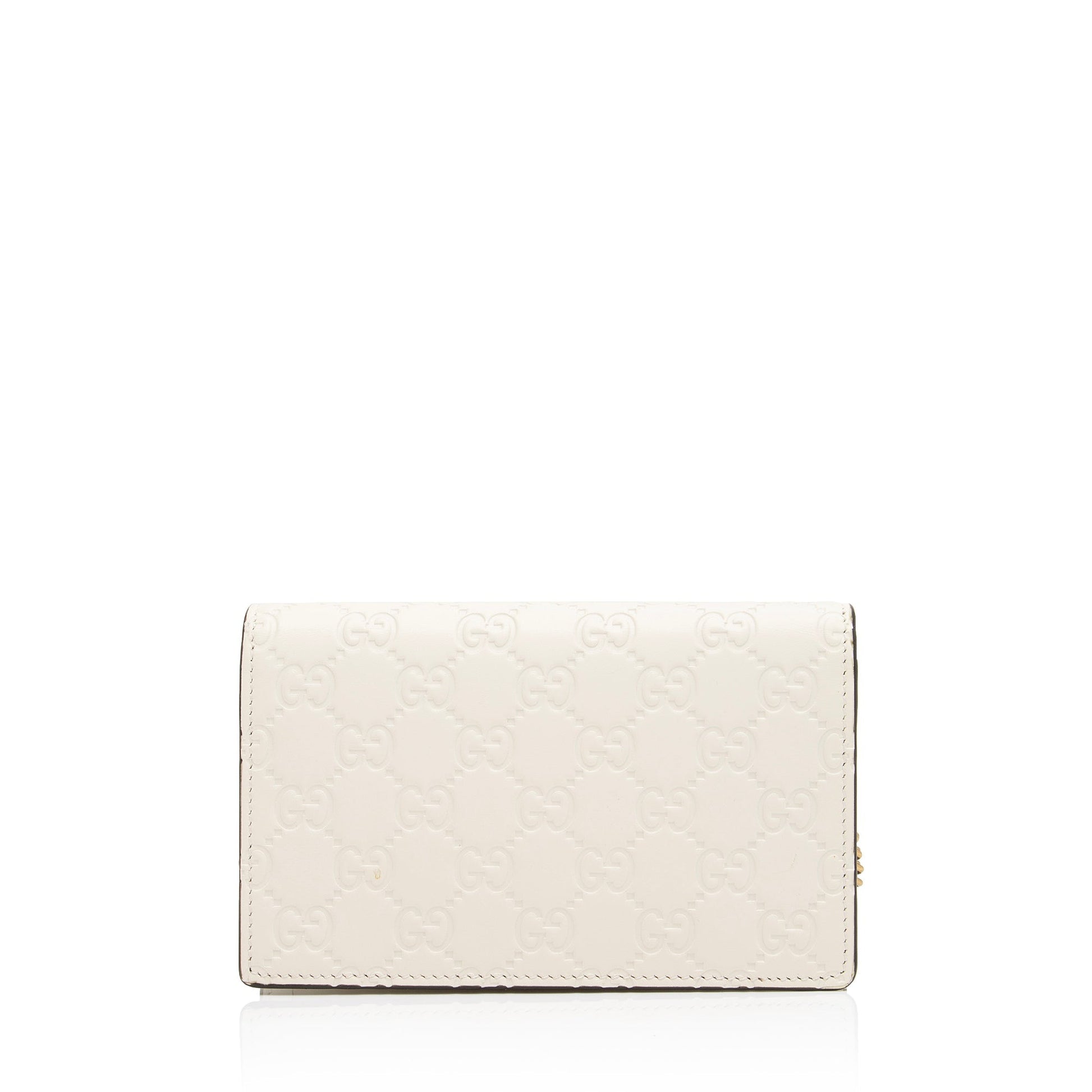 Gucci Guccissima Leather Cherry Mini Chain Bag (SHF-ag0Ibh)