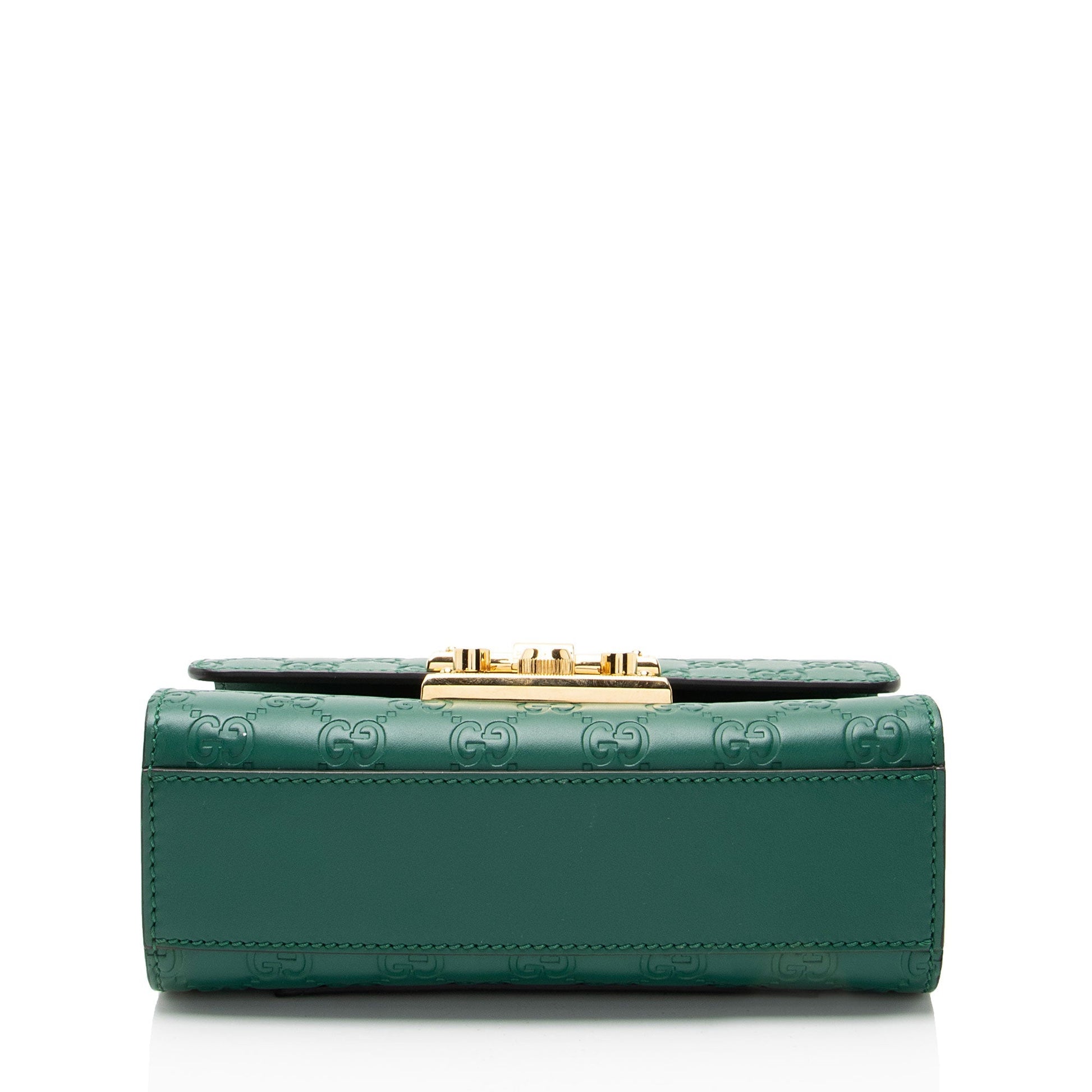 Gucci Guccissima Leather Padlock Small Shoulder Bag