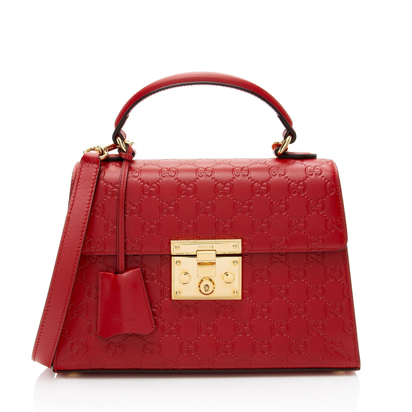 Gucci Leather Top Handle Shoulder Bag