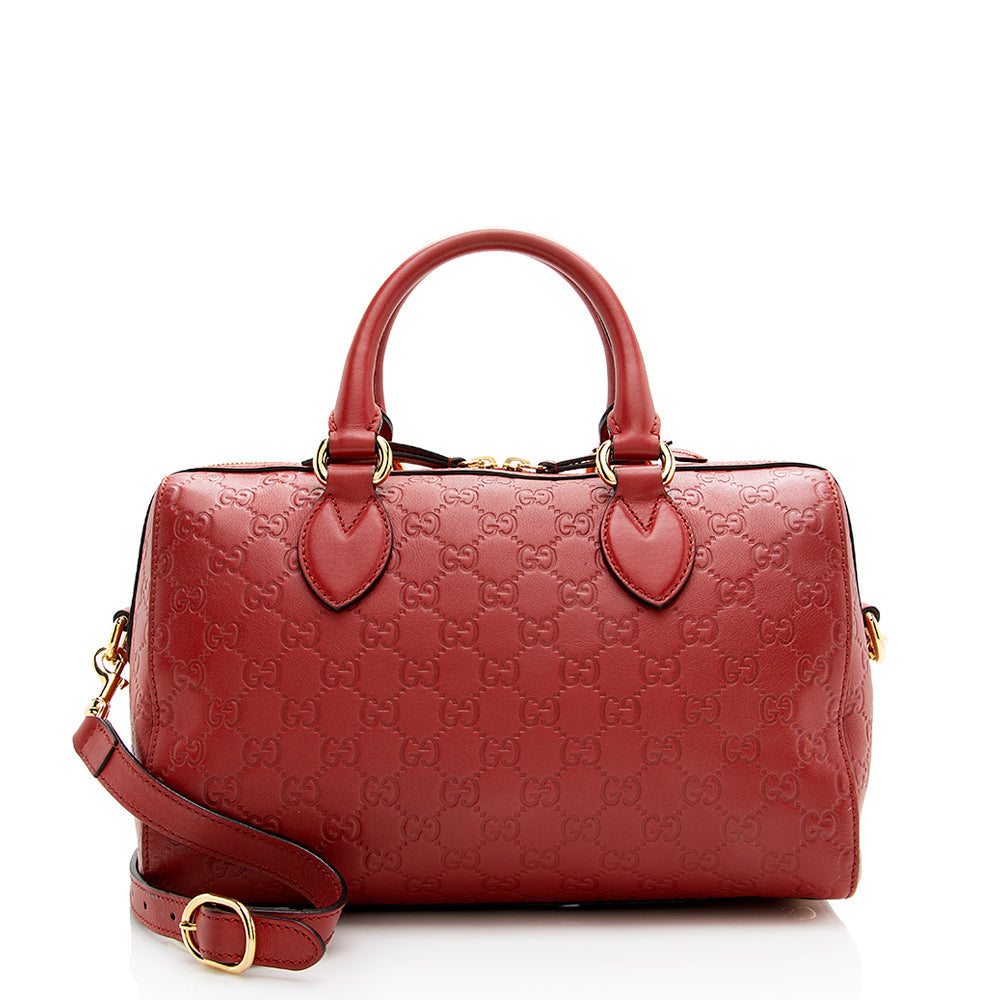 Gucci Guccissima Leather Boston Bag Style 3