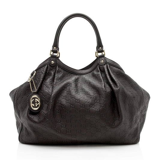 Gucci Guccissima Leather Tote Style 4