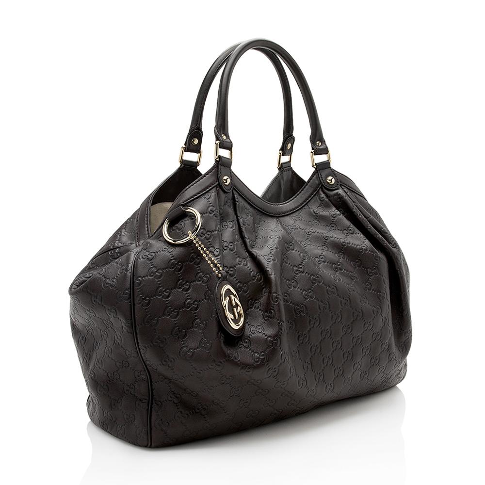 Gucci Guccissima Leather Tote Style 4