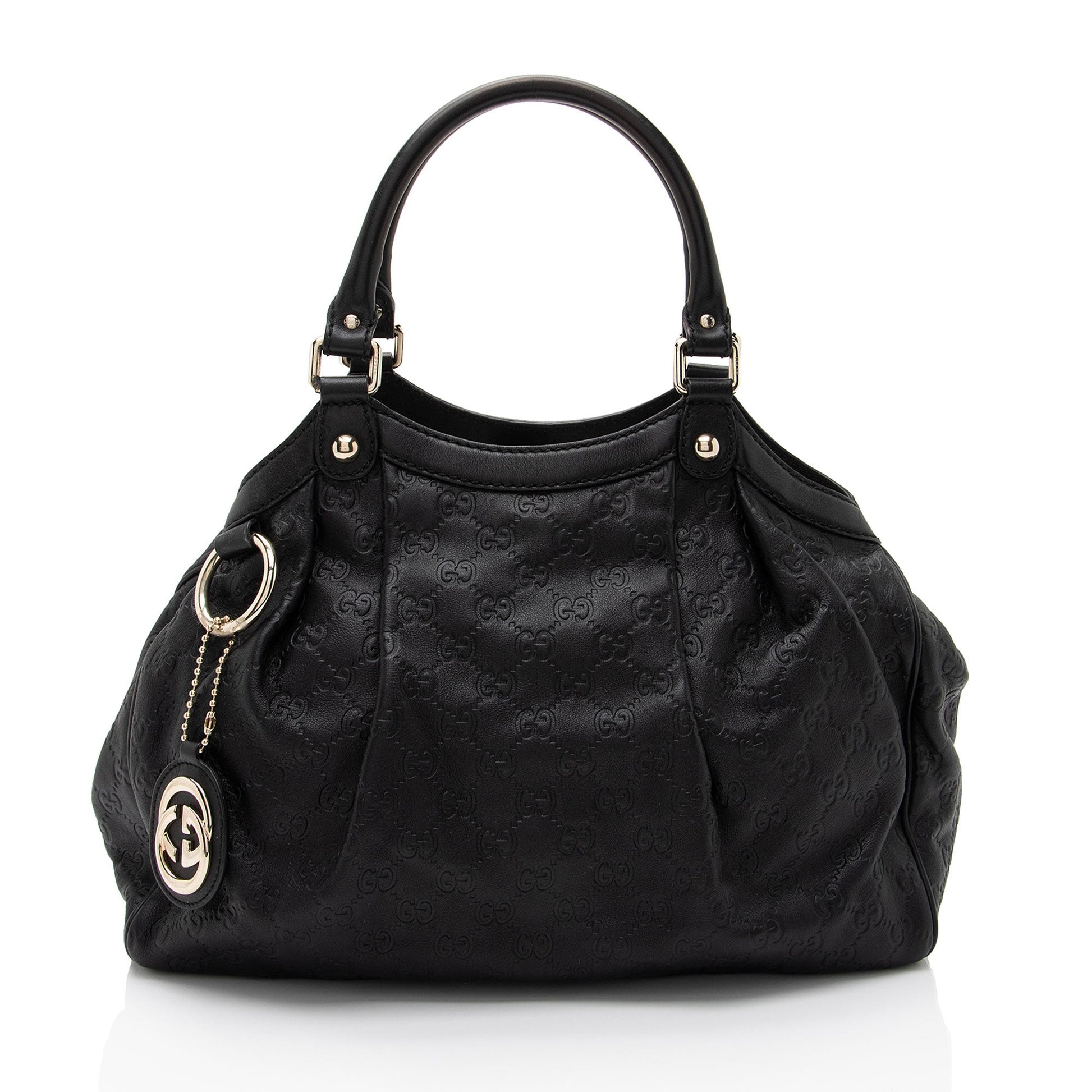Gucci Guccissima Leather Sukey Medium Tote (SHF-G9D42y)