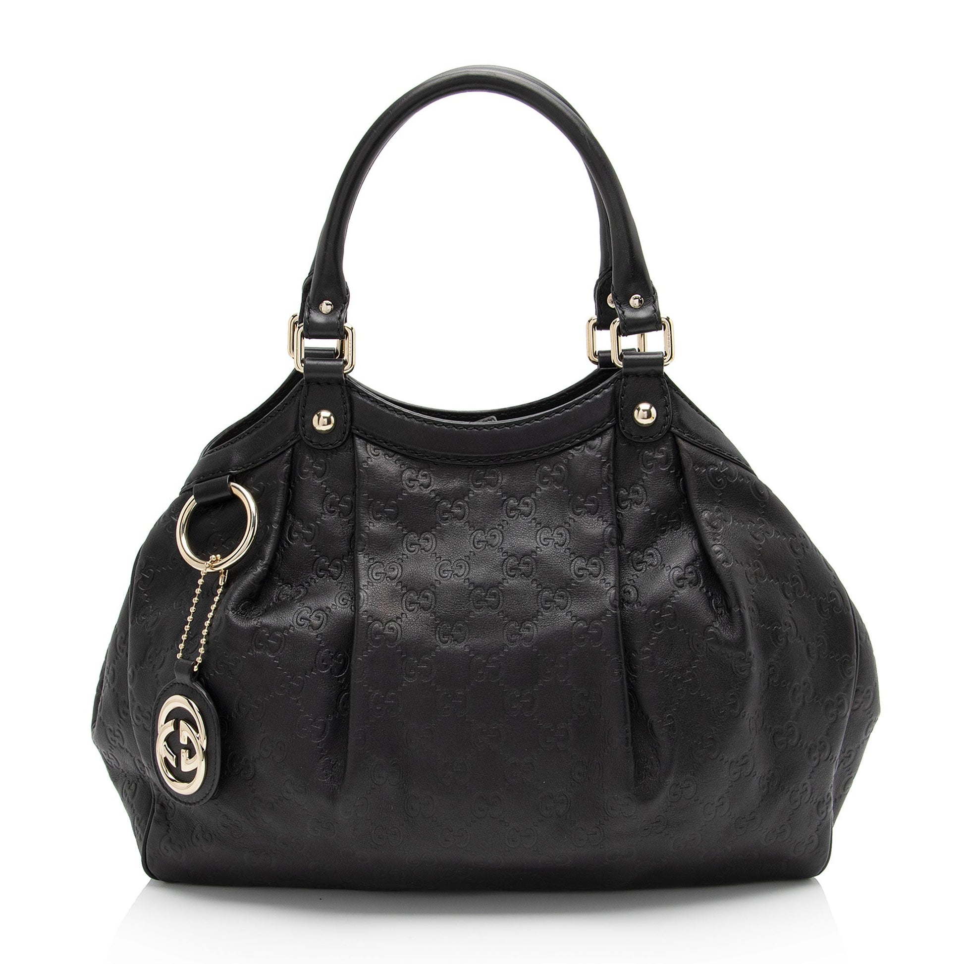 Gucci Guccissima Leather Sukey Medium Tote (SHF-BFijXk)
