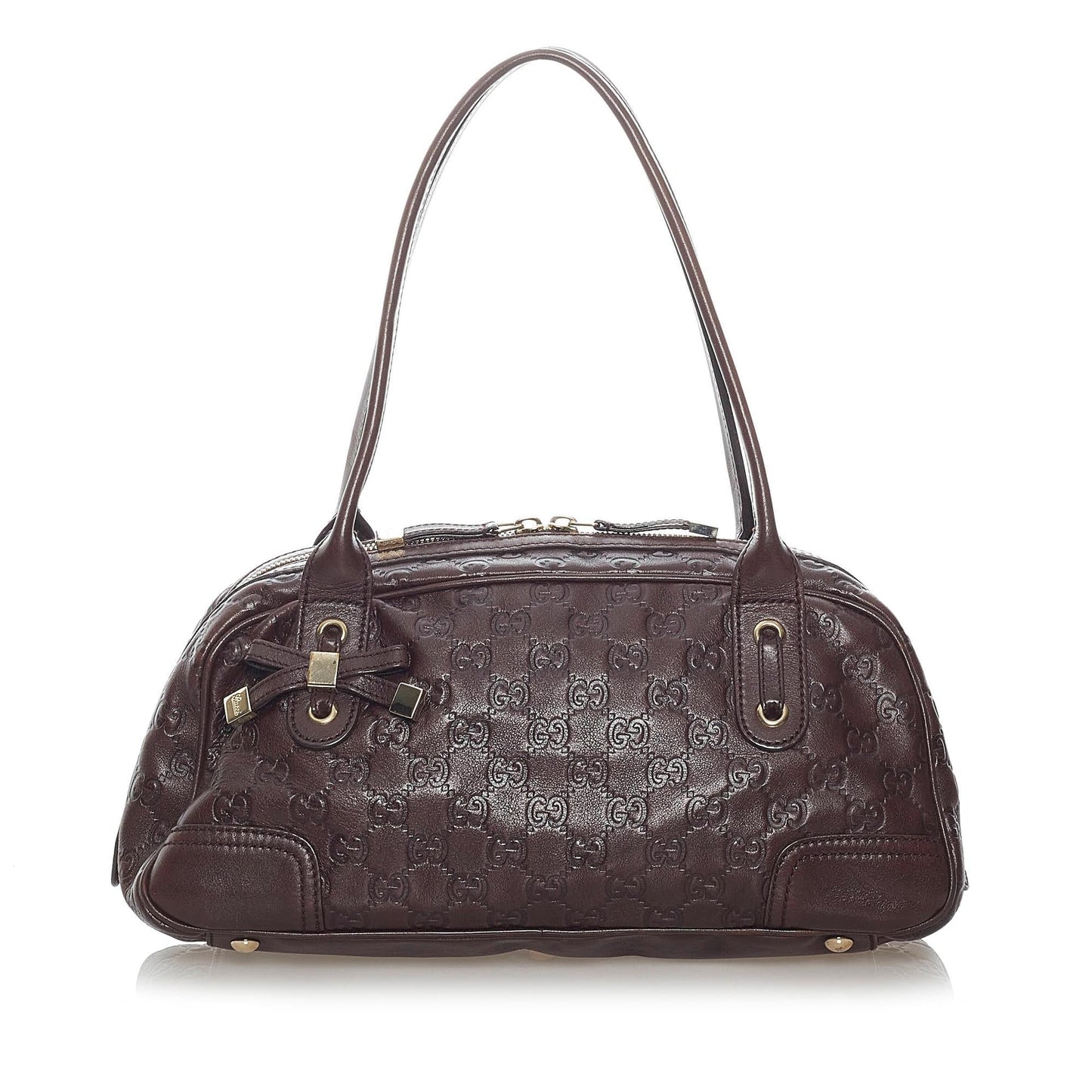 Gucci Guccissima Princy Leather Shoulder Bag (SHG-30624)