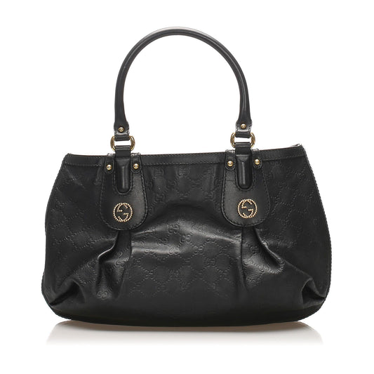Gucci Guccissima Leather Tote Style 12