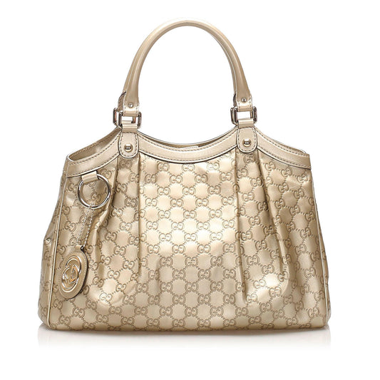 Gucci Guccissima Leather Tote Style 10