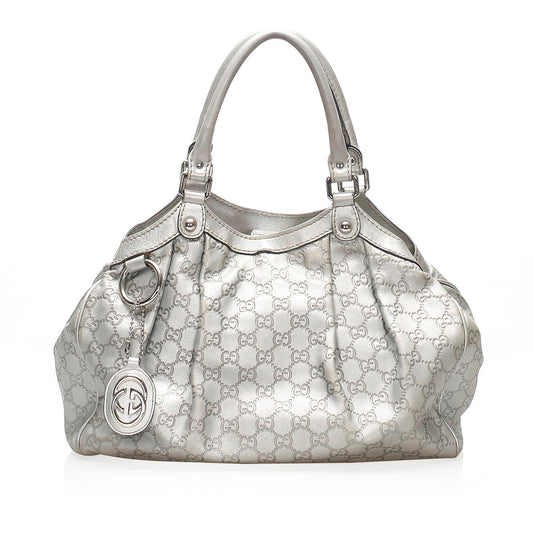 Gucci Guccissima Leather Tote Style 13