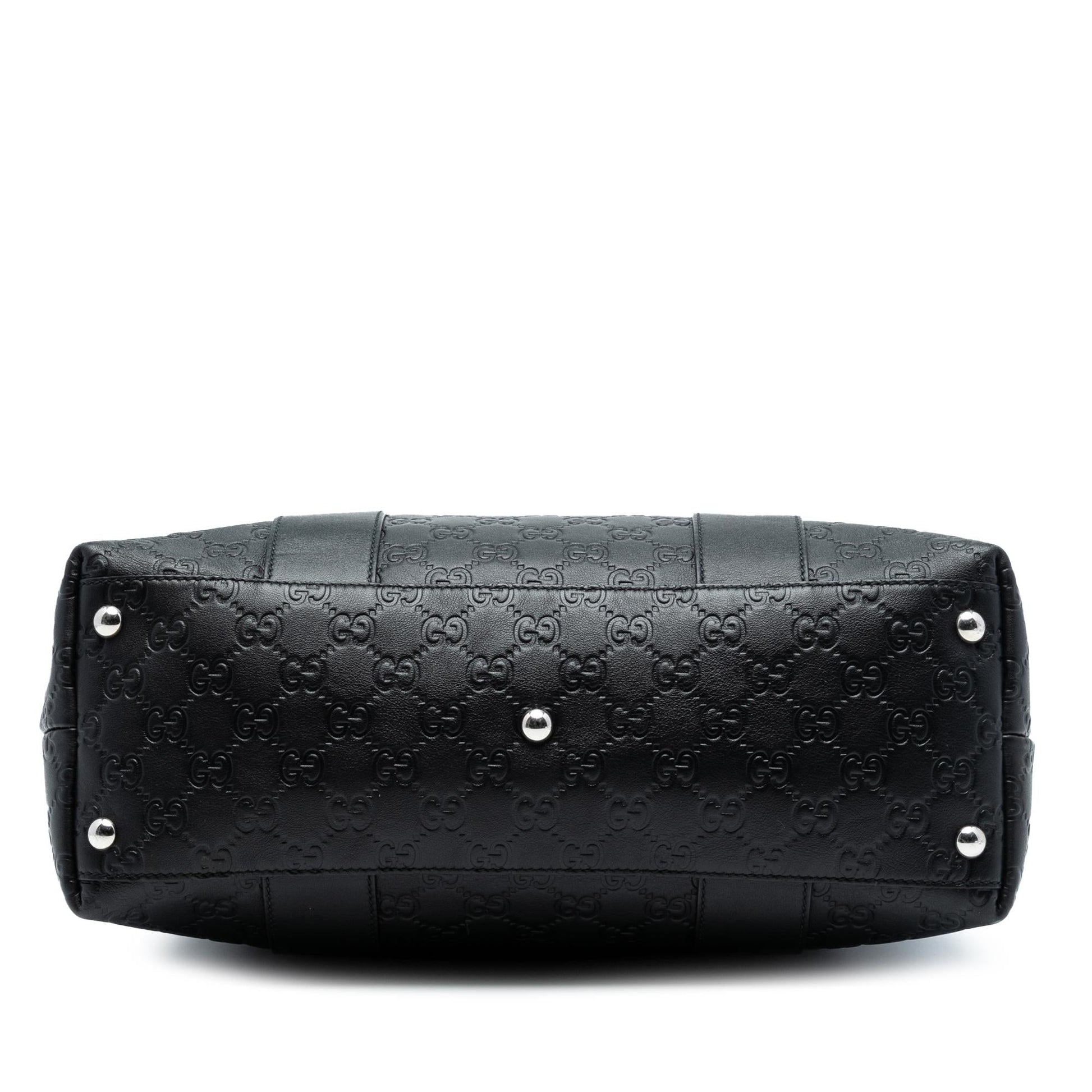 Gucci Guccissima Tender Bamboo Bar Tote