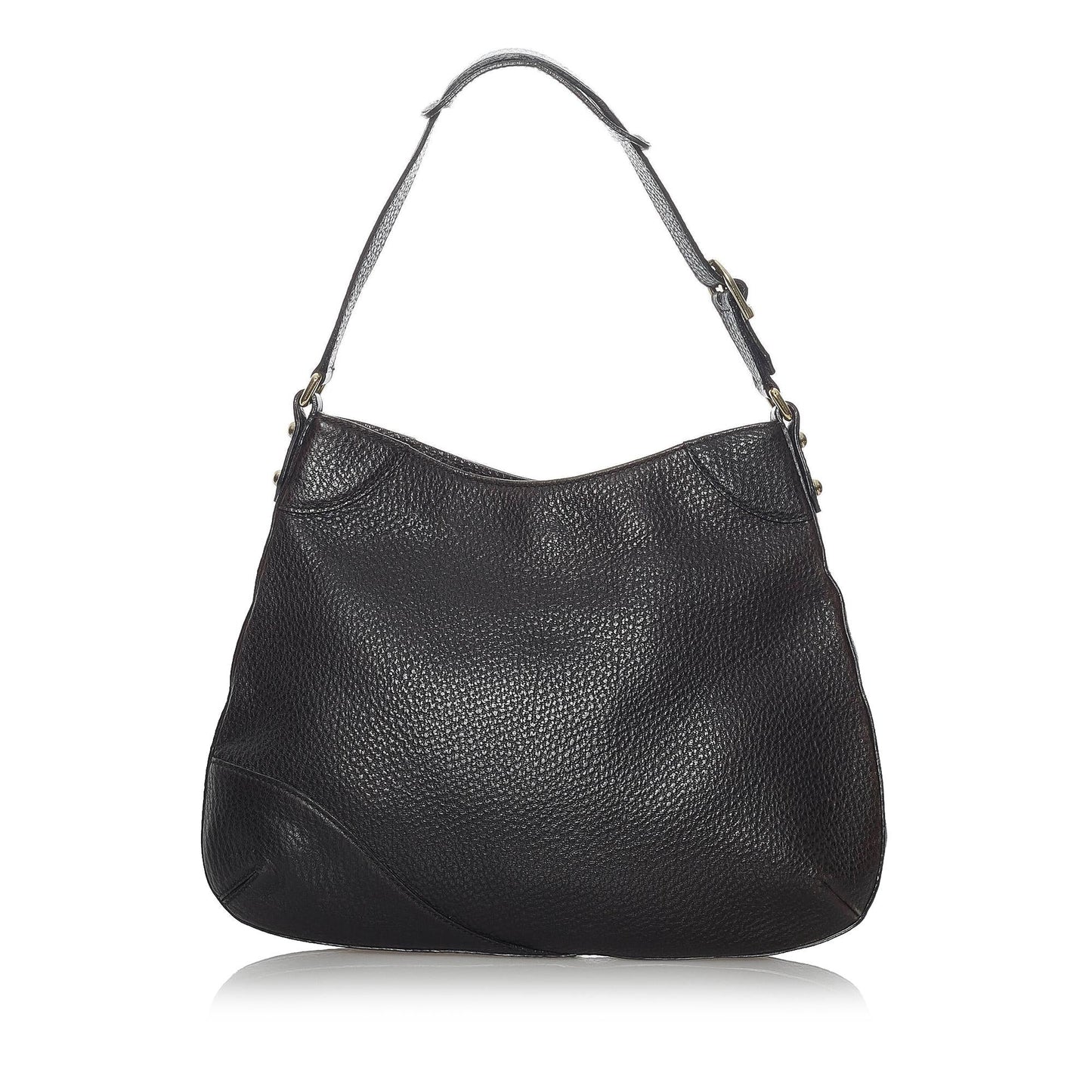 Gucci Hasler Leather Hobo Bag (SHG-30332)