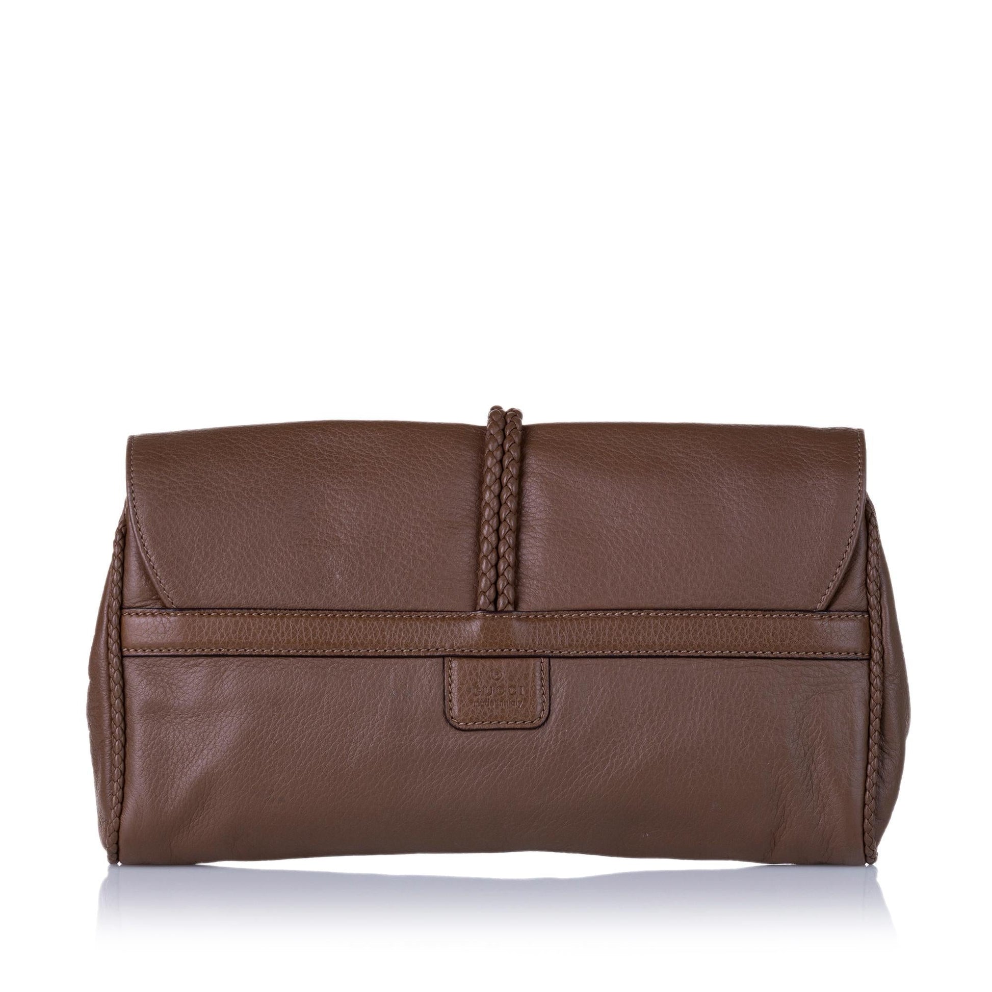 Gucci Hip Bamboo Clutch (SHG-35212)