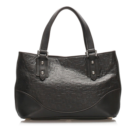 Gucci Horsebit Leather Tote Style 2