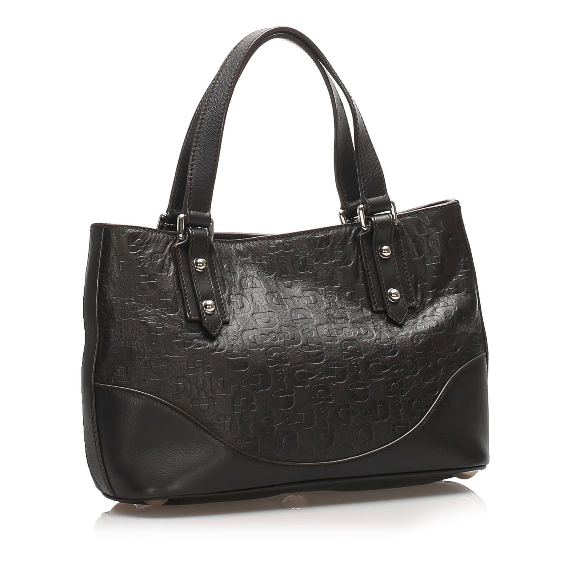 Gucci Horsebit Leather Tote Style 2