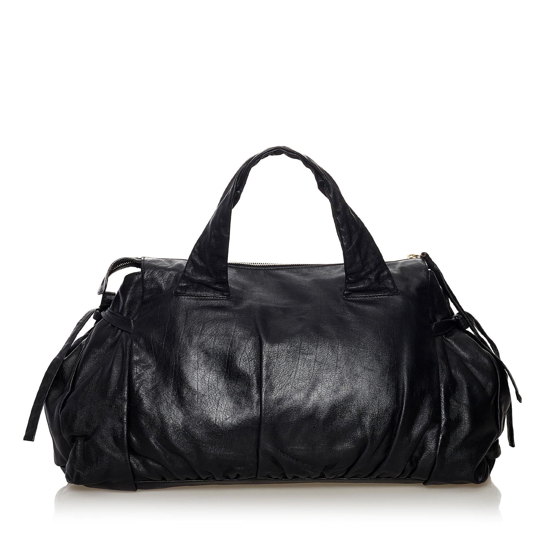 Gucci Hysteria Leather Tote Bag (SHG-32838)